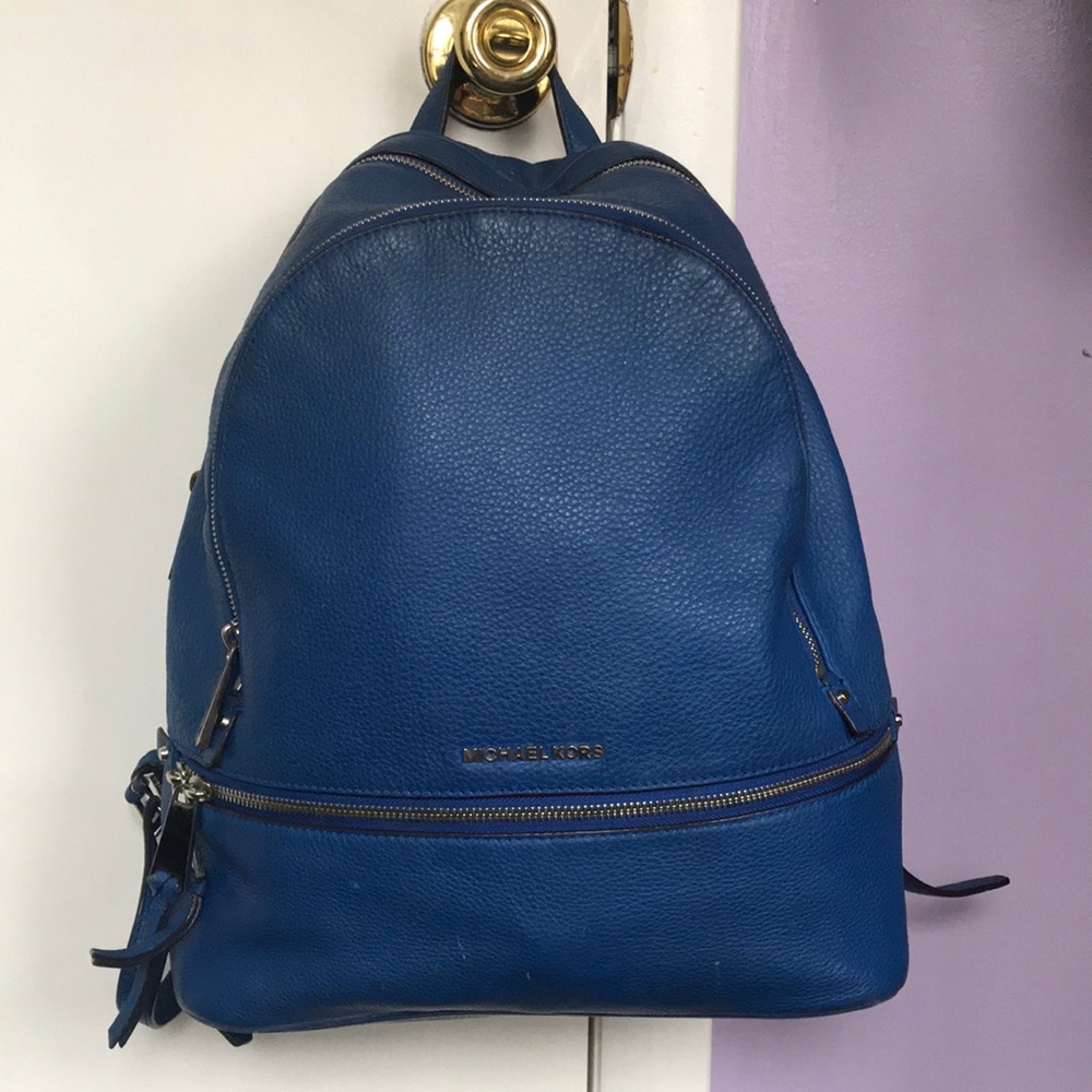 Michael Kors Rhea LARGE Leather Backpack